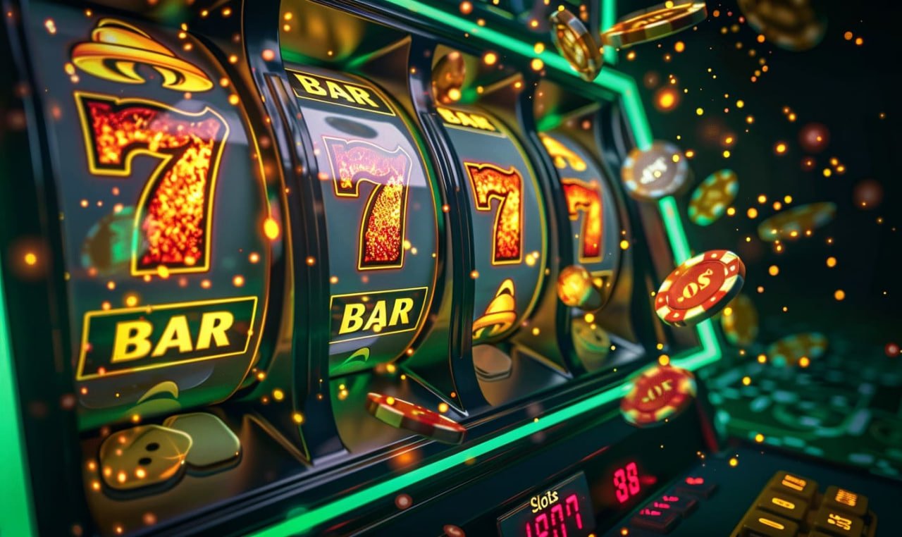 Slot entertainment reading scene with kc444 responsible gaming awareness